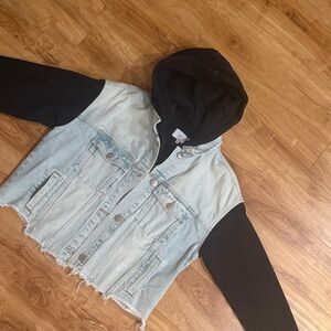 Current/Elliott The Celyn Hoodie in Alta & Black